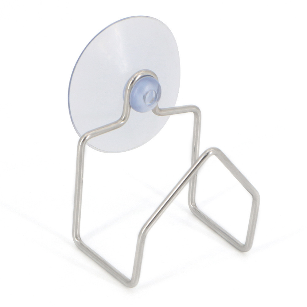 Suction Cup Dish Drainer, Stainless Steel Cloth Shelf, Sink Sponge Holder, Kitchen Organizer Accessories