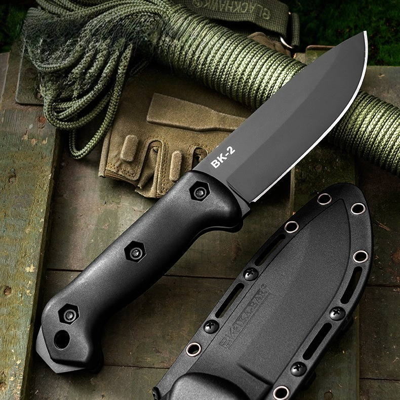 Tactical Fixed Blade Knife with Sheath  High Hardness Blade for Outdoor Survival, EDC, and Camping