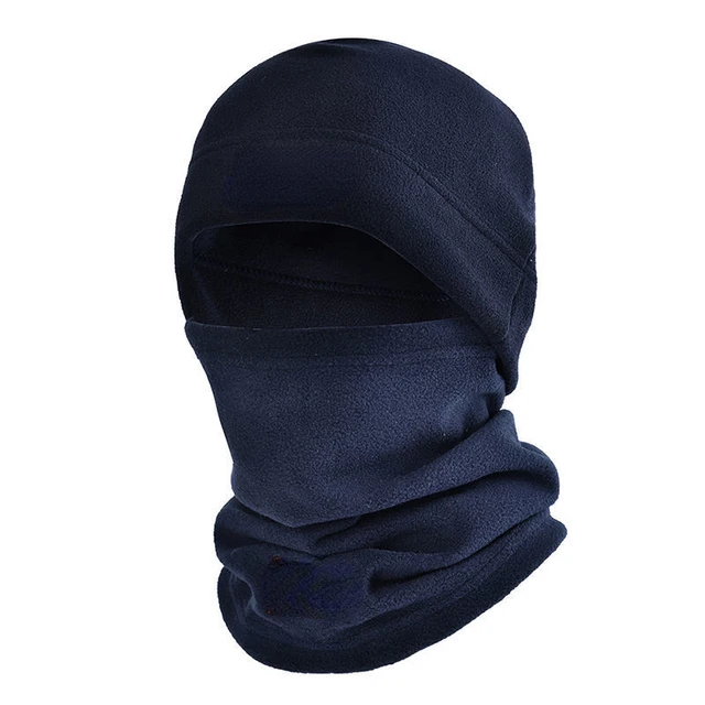 Thermal Winter Fleece Balaclava Hat and Neck Warmer Set for Cycling Ski and Outdoor Protection
