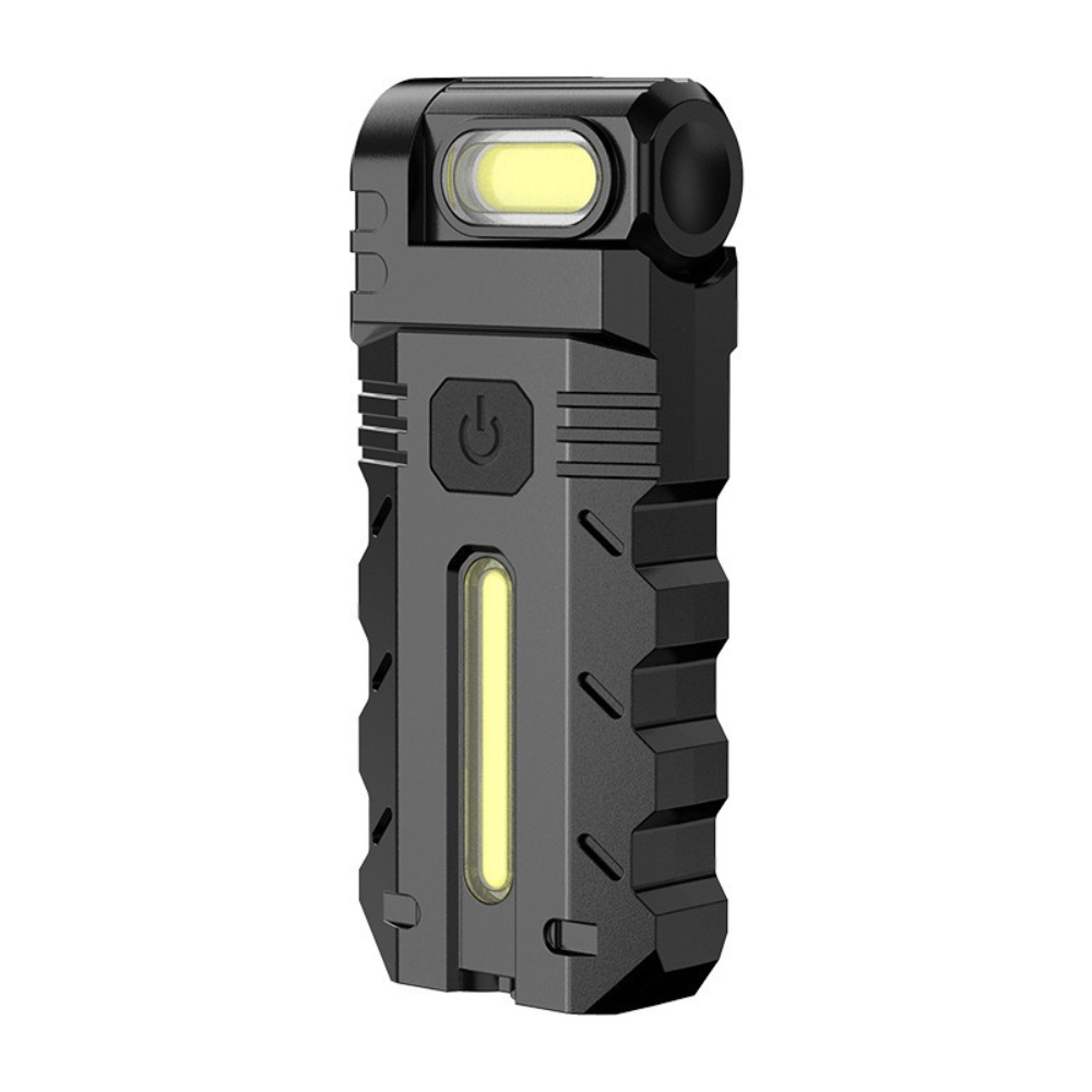 Usb Rechargeable Mini Led Light USB Rechargeable Mini LED Flashlight with Magnetic Base and COB Work ...