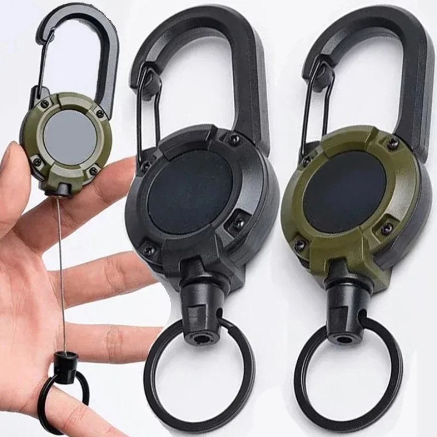 Moving Keychain Heavy Duty Retractable Keychain with Steel Wire | Inspire Uplift