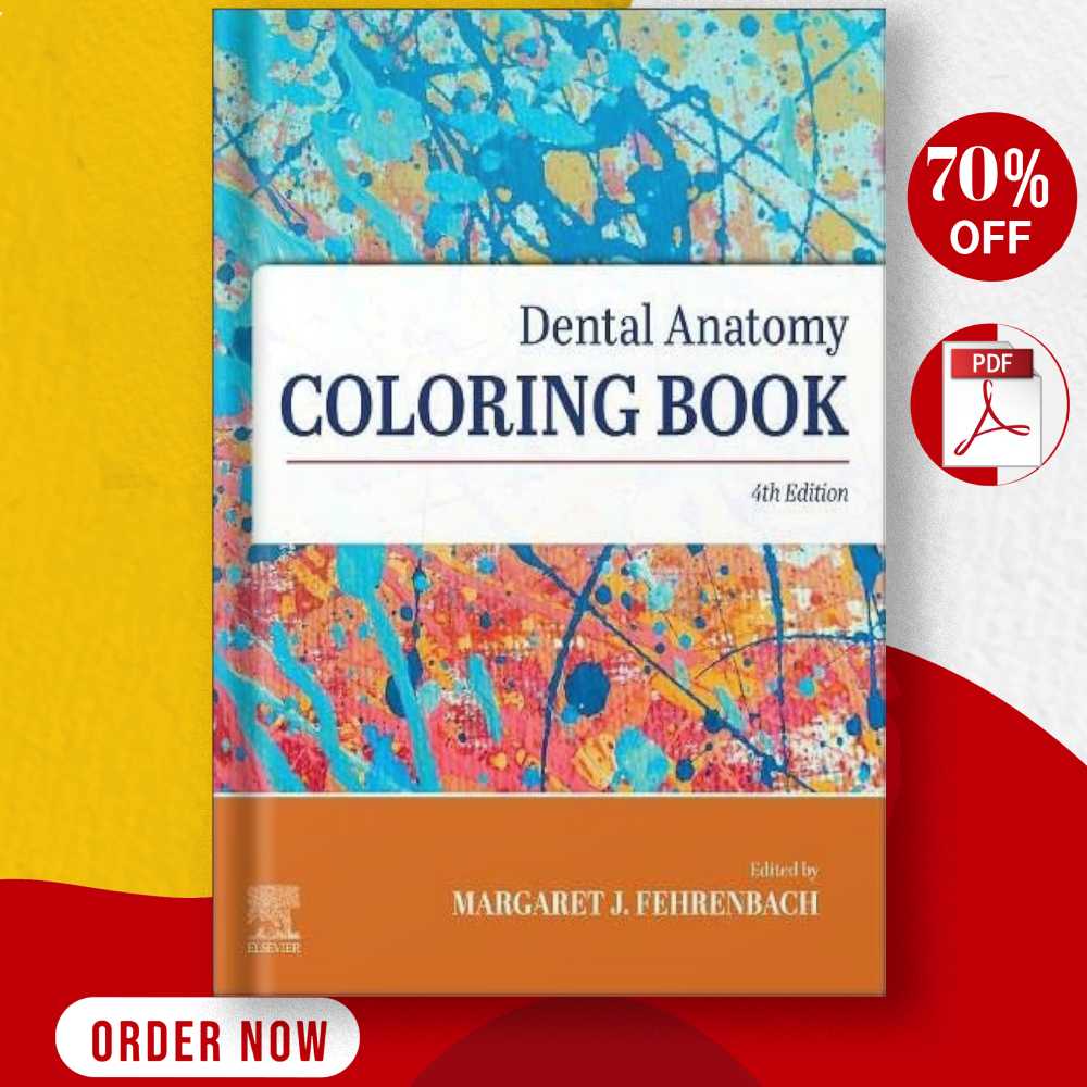 Dental Anatomy Coloring Book 4th Edition | Inspire Uplift