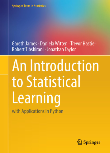 An Introduction to Statistical Learning: with Applications i | Inspire ...