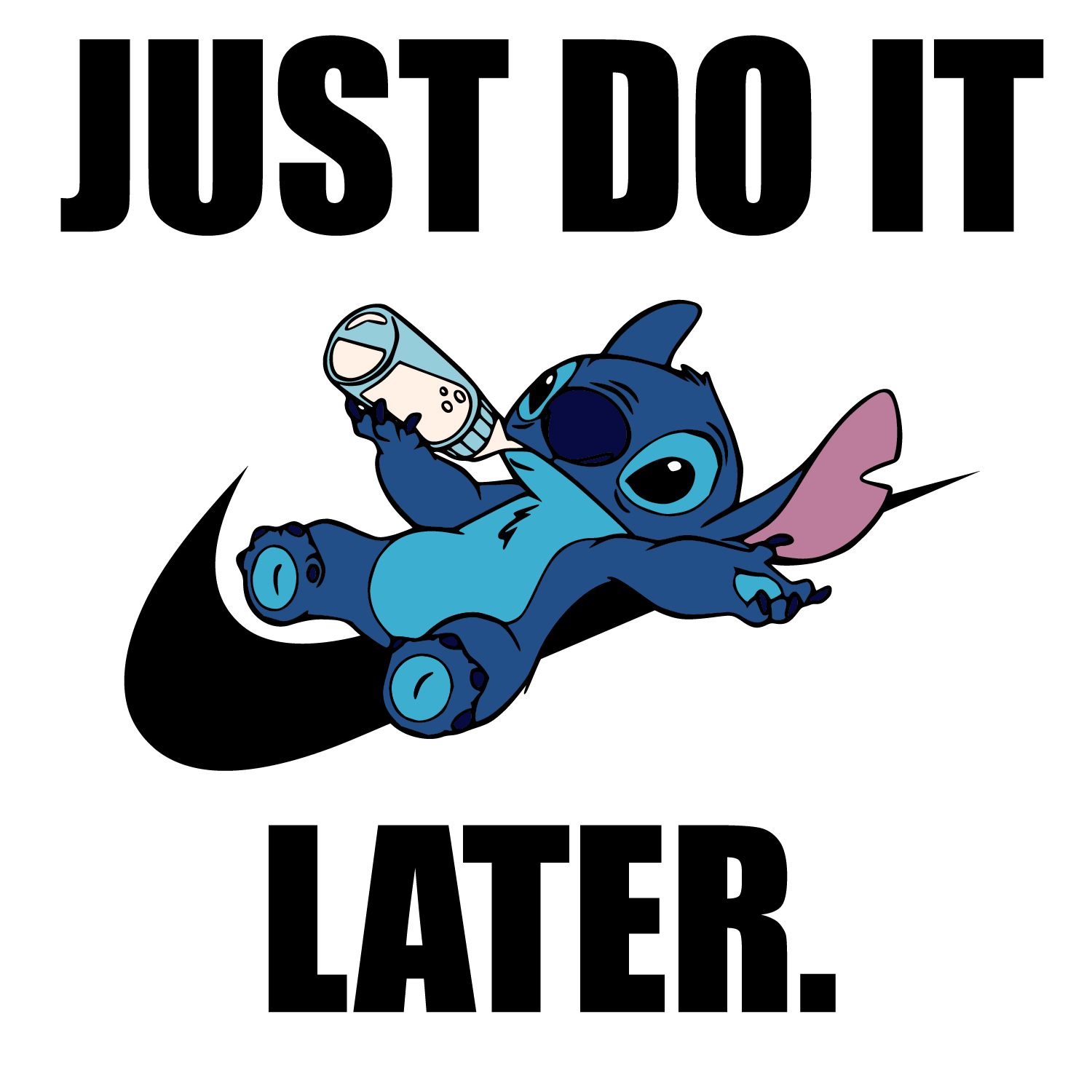 Nike Just Do It Stitch Later Svg, Nike Disney Svg, Nike Logo | Inspire ...