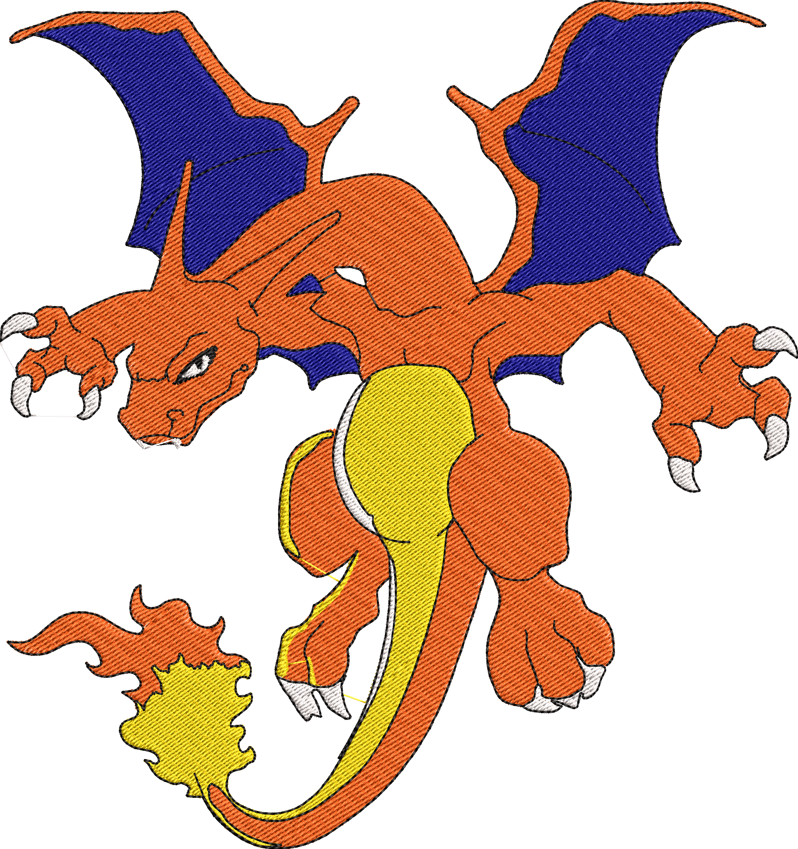 charizard : Embroidery Design, Haddonfield EST Embroidery De | Inspire ...