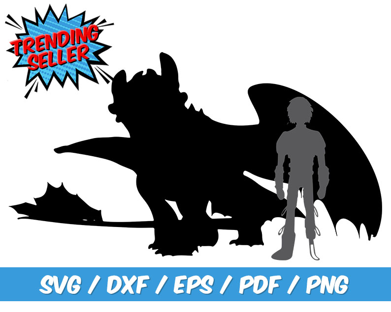 How to Train Your Dragon svg, Toothless svg, Dragon svg, Too | Inspire ...