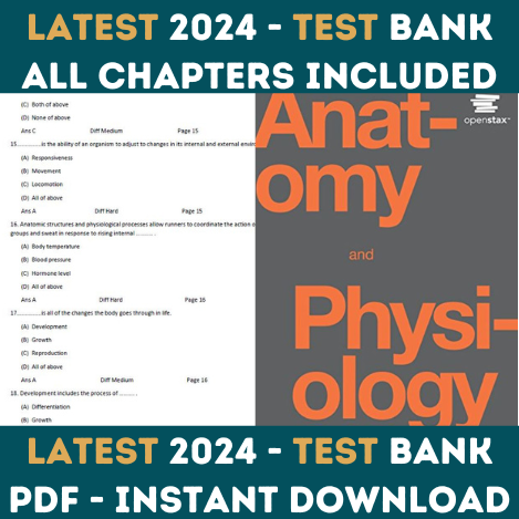 Test Bank for Anatomy and Physiology by OpenStax | All Chapt | Inspire ...