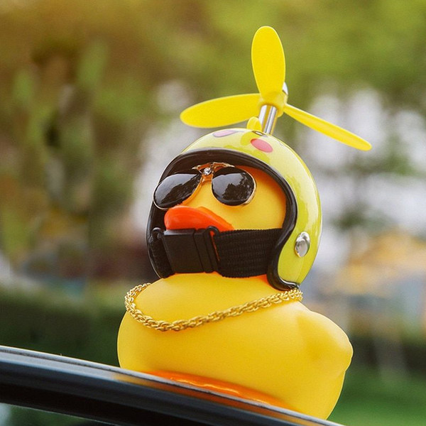 Gangster Duck Car Toy W/ Propeller Chain Inspire Uplift
