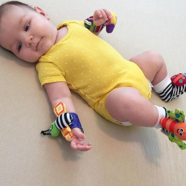 Baby Wrist Rattle & Foot Finder Set | Inspire Uplift