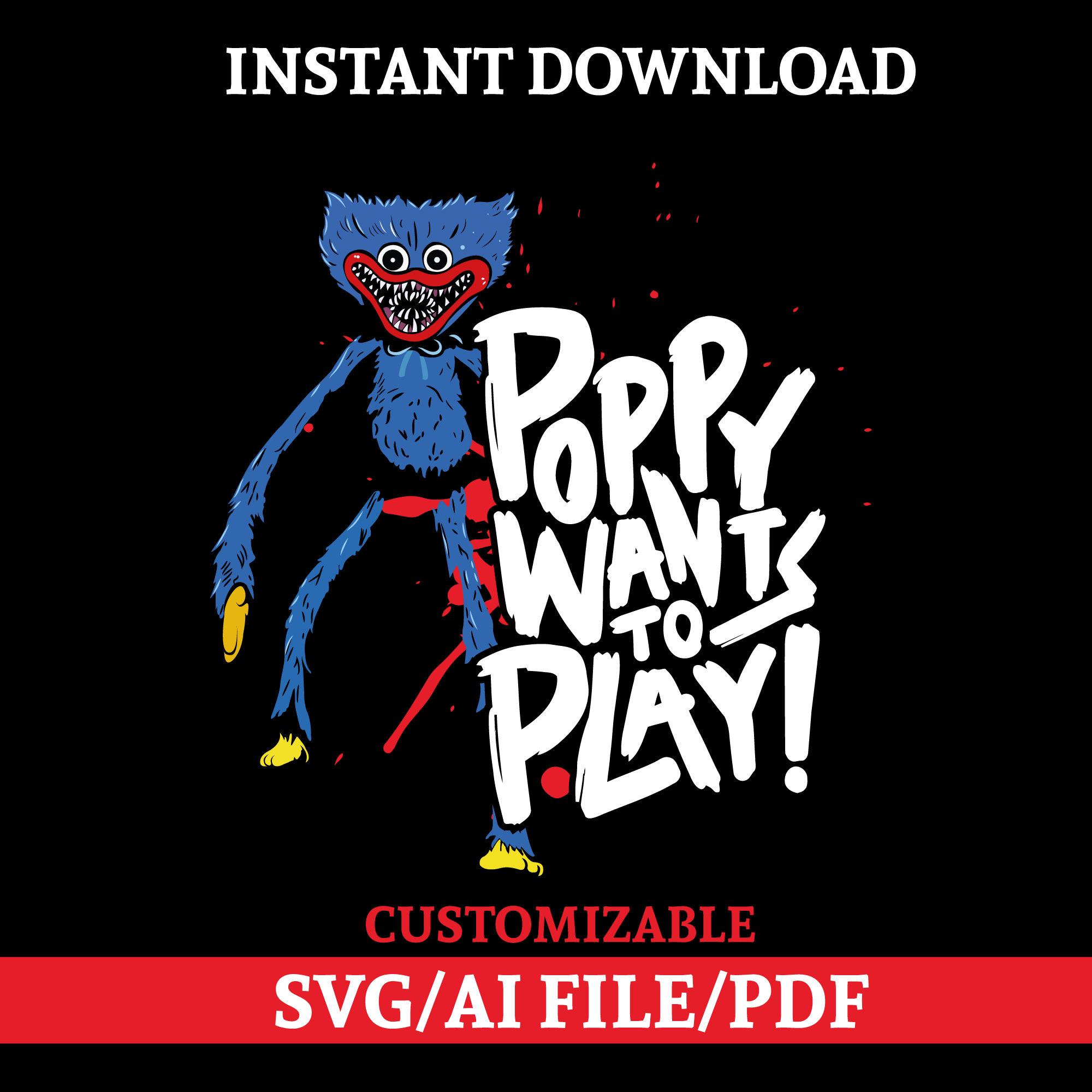 Poppy play time, poppy wants to play | Inspire Uplift