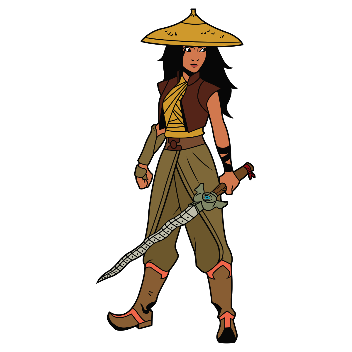 Raya and the Last Dragon Svg-Raya and the Last Dragon Clipar - Inspire ...