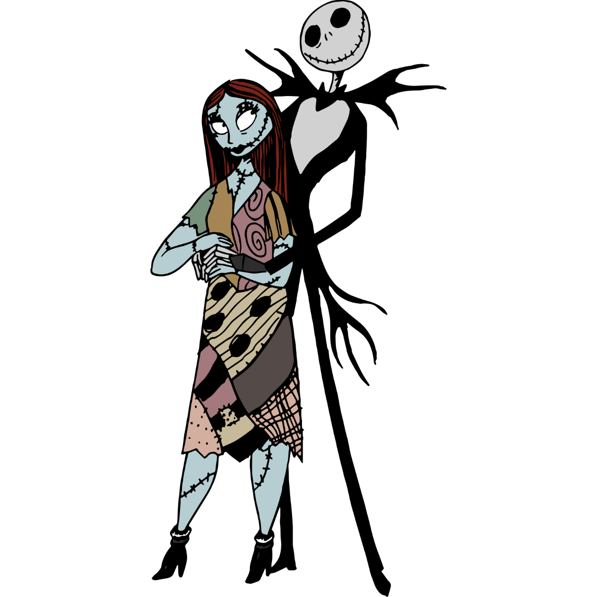 Sally Icon Jack Sally Svg, Sally svg, Nightmare Before Christmas Svg, N | Inspire ...