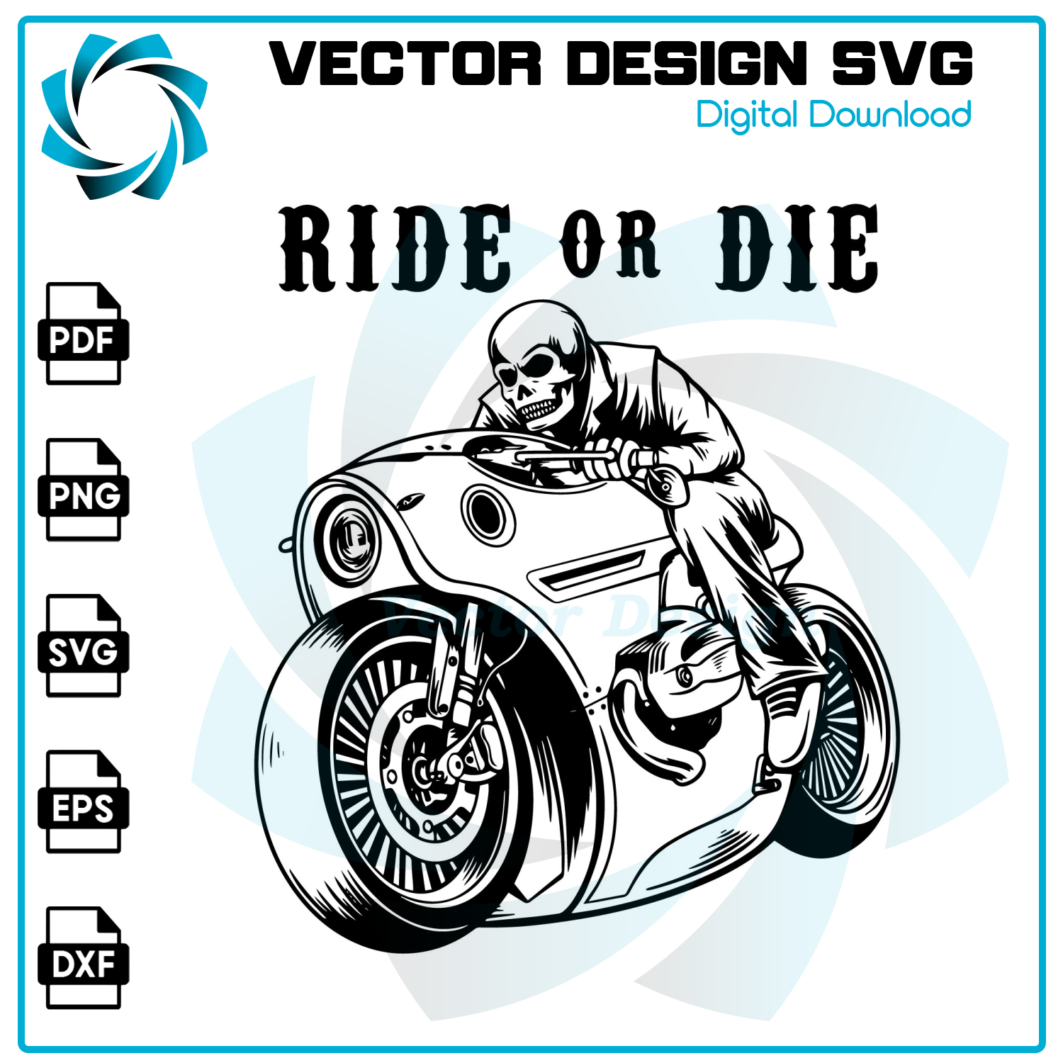Skeleton Riding Motorcycle Svg, Skeleton Rider Svg, Skull Bi | Inspire ...