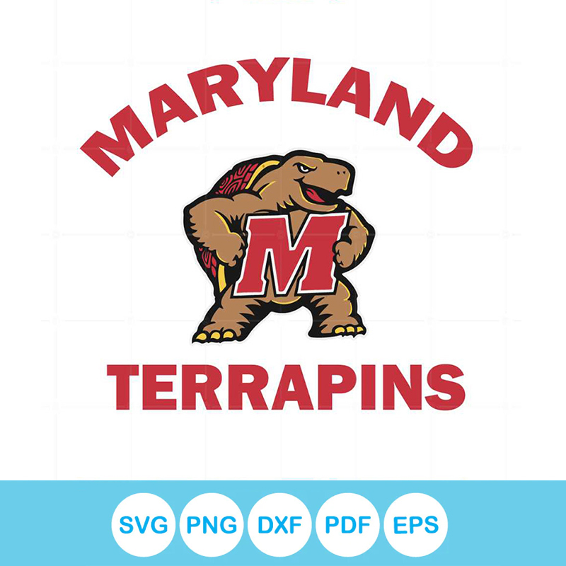 University Of Maryland Svg Files For Cricut Sublimation File | Inspire ...