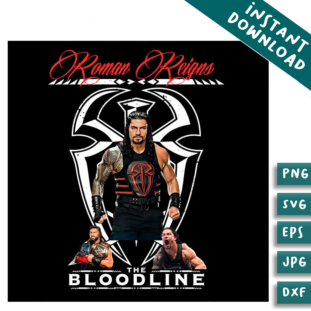 Roman Reigns Bloodline Png PS5 WWE 2K25 Standard Edition (R3