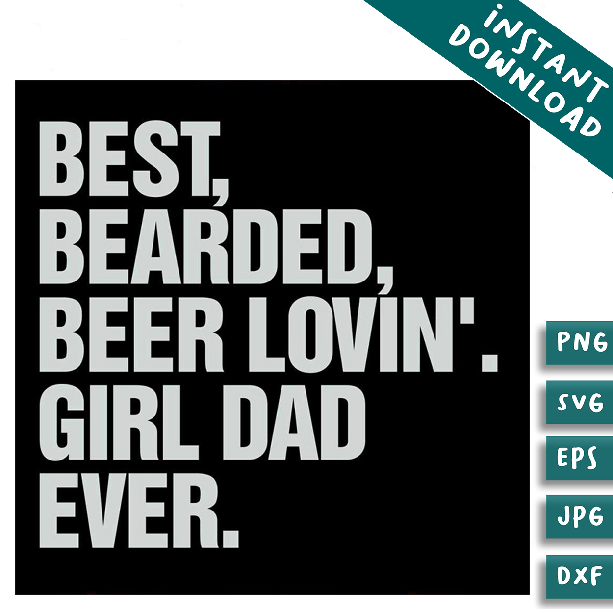 Best Bearded Beer Lovin' - Gift For Dad, Personalized Tumbler