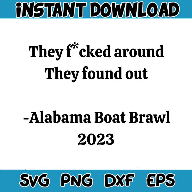 Alabama Boat Brawl SVG Alabama Riverboat SVG Digital File Inspire Uplift