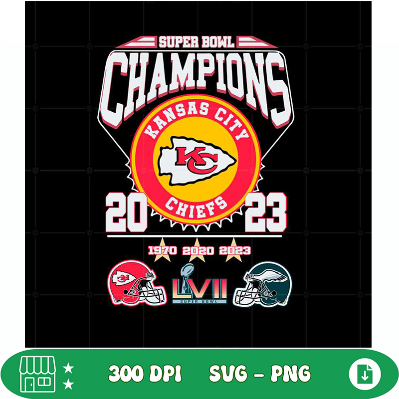 Kansas City Chiefs Super Bowl Champions 2024 Svg | Inspire Uplift