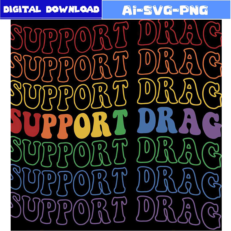 Drag Is Not A Crime Support Drag svg bundle Design - Inspire Uplift
