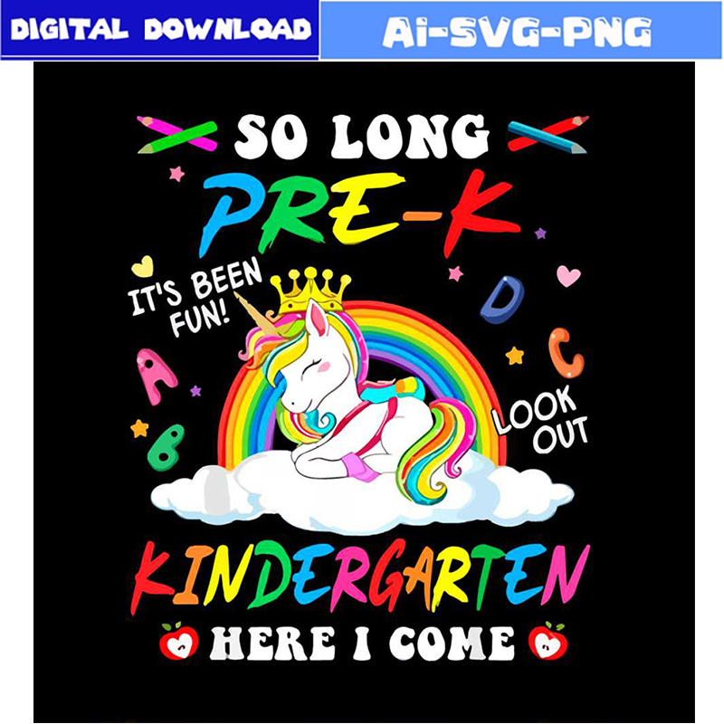 Its Been Fun Look Out Kindergarten I Come Back To School svg | Inspire ...