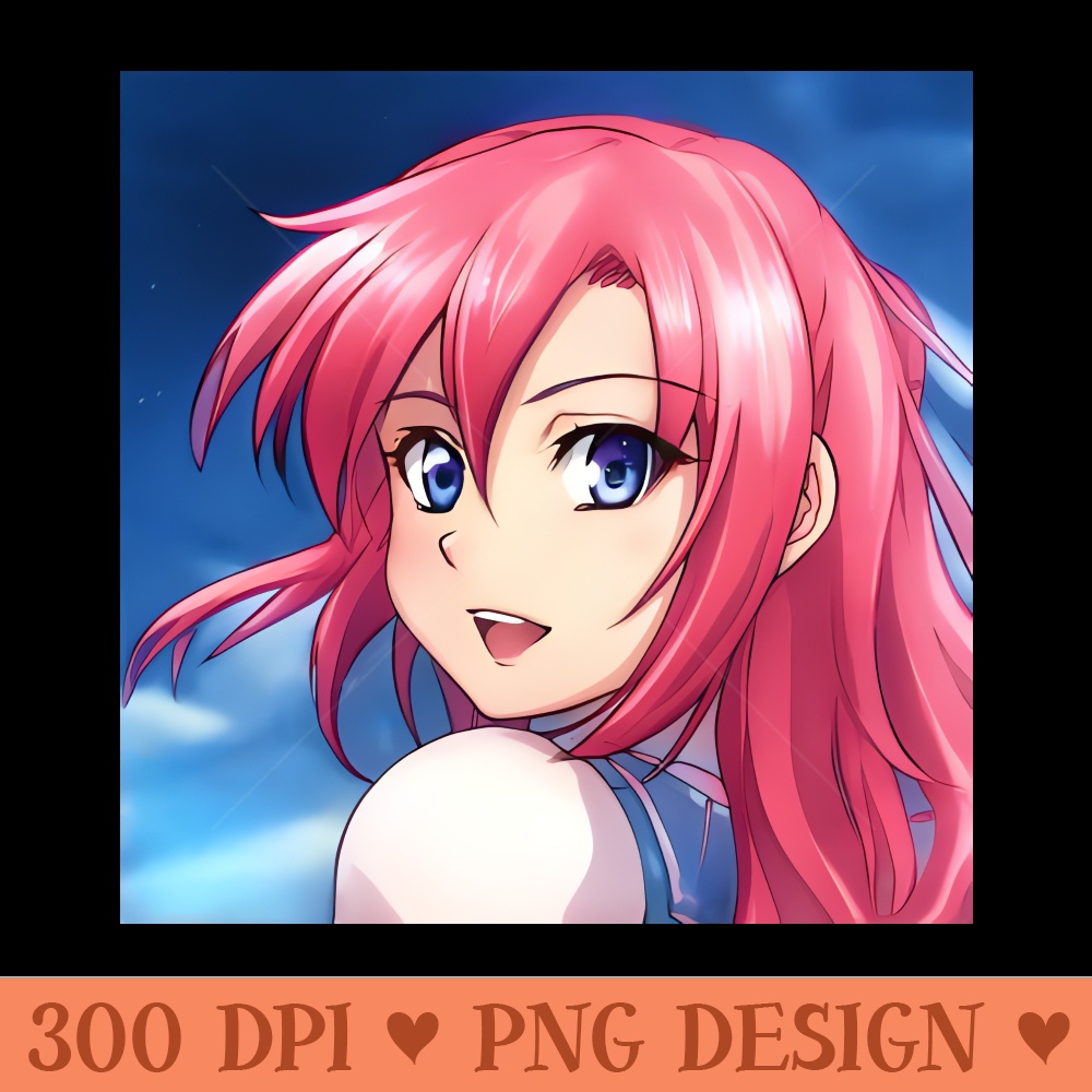 manga pink hair anime girl - PNG Clipart Download - Inspire Uplift