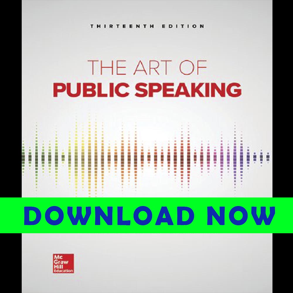 The Art of Public Speaking 13 ED | Inspire Uplift