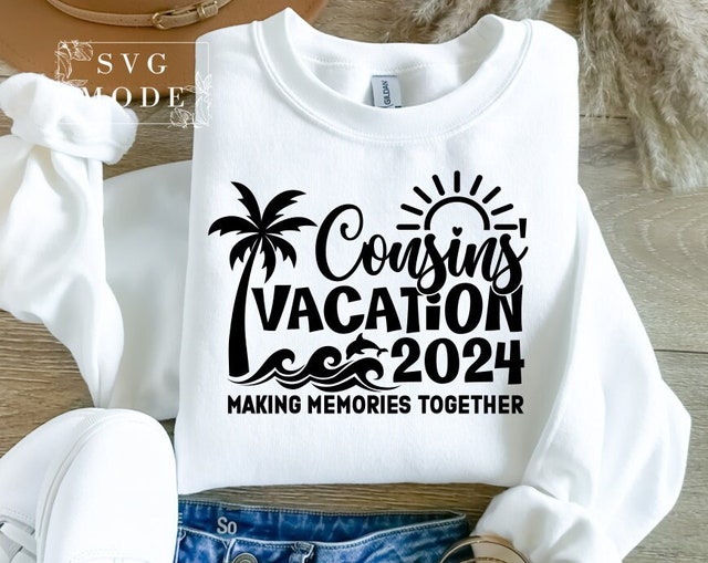 Cousin Vacation SVG PNG PDF, Warning Cousin Trip In Progress | Inspire ...
