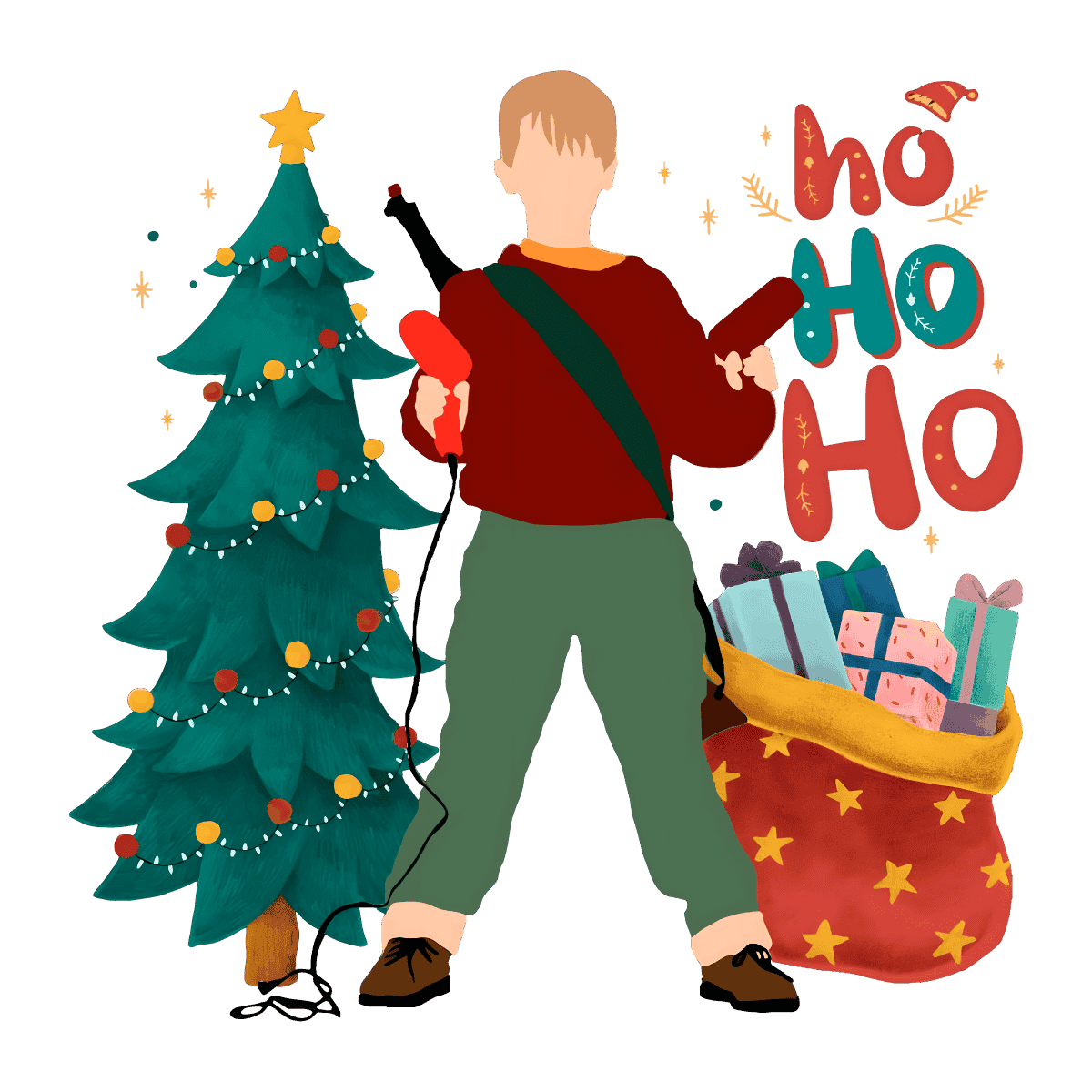 Home Alone Ho Ho Ho Kevin Mccallister SVG | Inspire Uplift