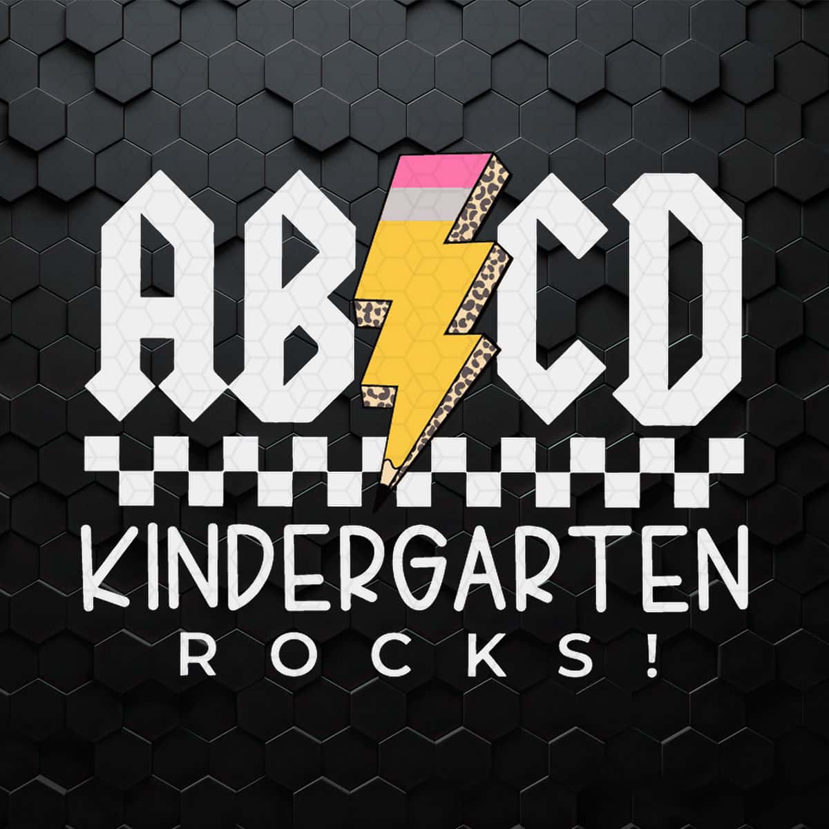 Retro Abcd Kindergarten Rocks SVG | Inspire Uplift