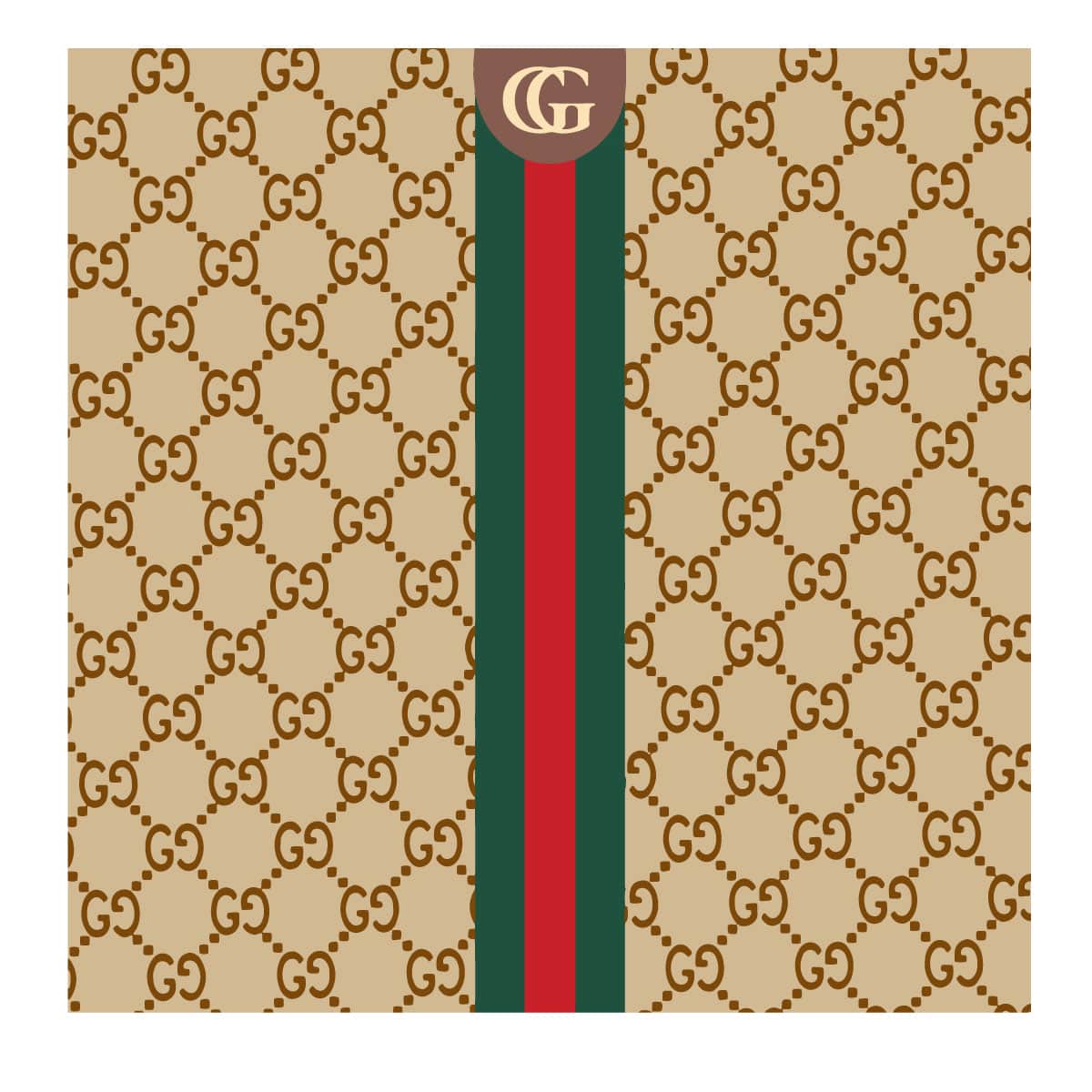 Famous Logo Brand Pattern SVG Trending SVG Gucci SVG Fashion | Inspire ...