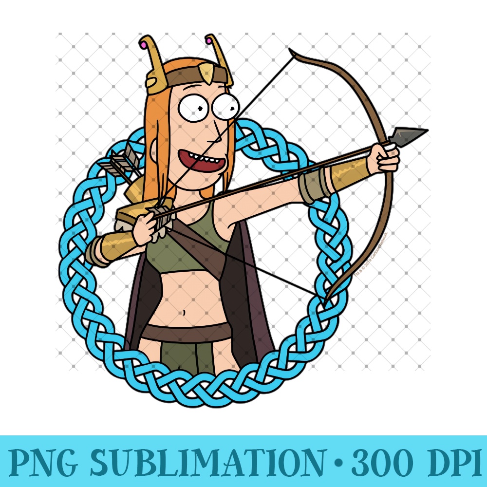 Rick and Morty S4E4 Summer Dragon Rider - Unique PNG Artwork | Inspire ...