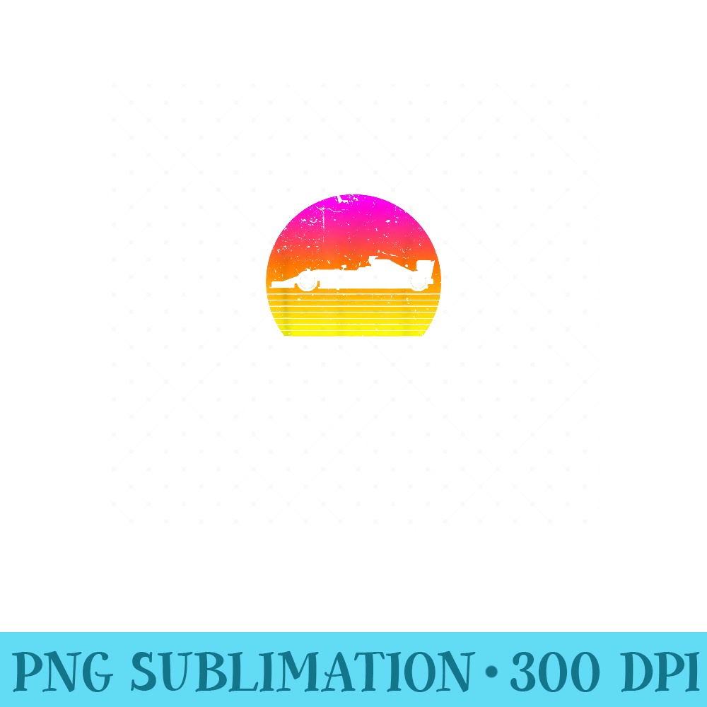 Retro F1 Rennsport Poster 30x45cm - Vintage Formel 1 Leinwand Wanddekoration