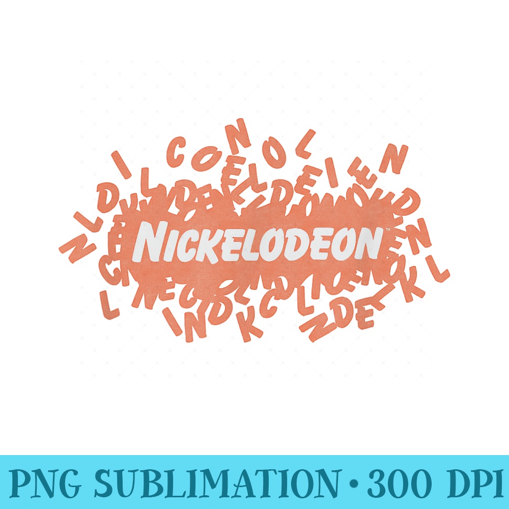 Nickelodeon Letters Floating Logo T - Blank Shirt Template P | Inspire ...