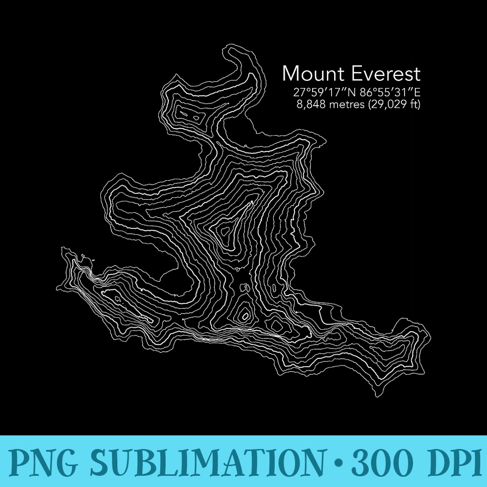 Everest Topographic Map Mount Everest PNG Download Clipart Inspire Iu 1716696702 1 