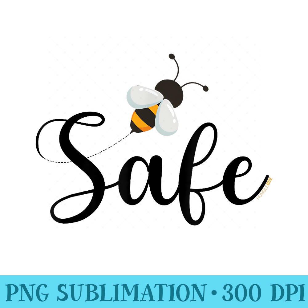 Unique and Cute Bee Safe Design Honey Bee Beekeeper - PNG Gr | Inspire ...