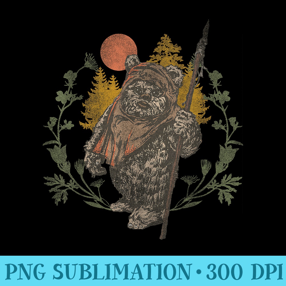 Star Wars Shirt Women Star Wars Ewoks Cartoon Fuchsia Women's T