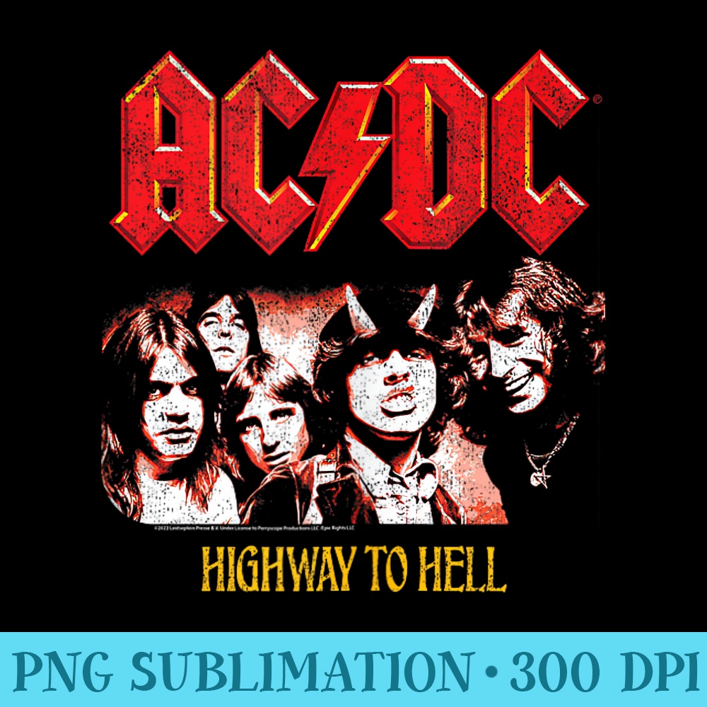 ACDC Highway To Hell - PNG Download Source | Inspire Uplift