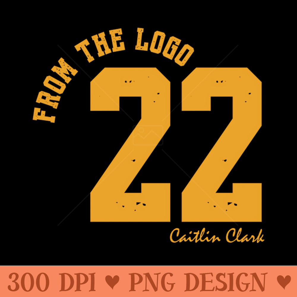 From The Logo 22 Caitlin Clark - PNG File Download - Inspire Uplift