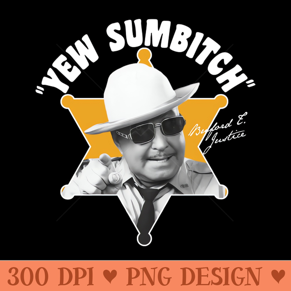 Buford T Justice - PNG Clipart Download | Inspire Uplift