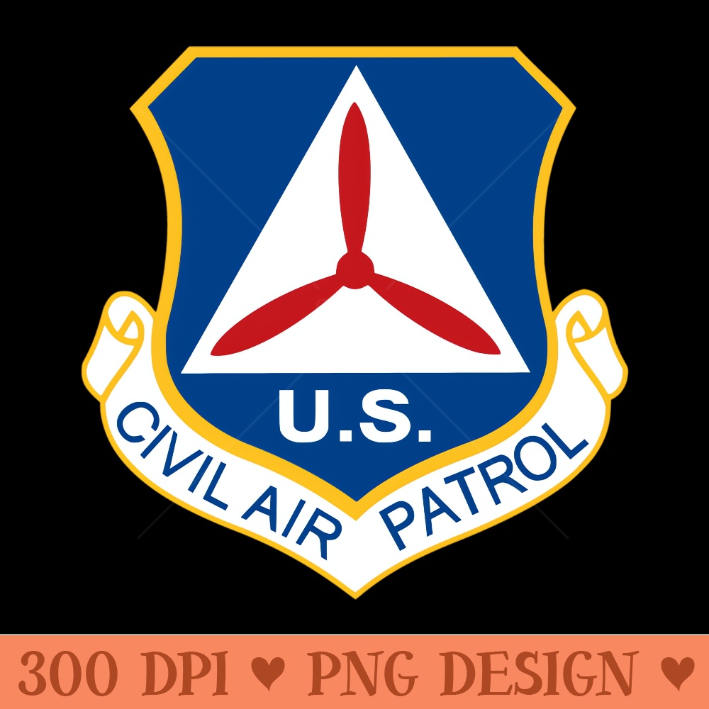 Civil Air Patrol Logo Air Force CAP Military Veteran USA - H | Inspire ...