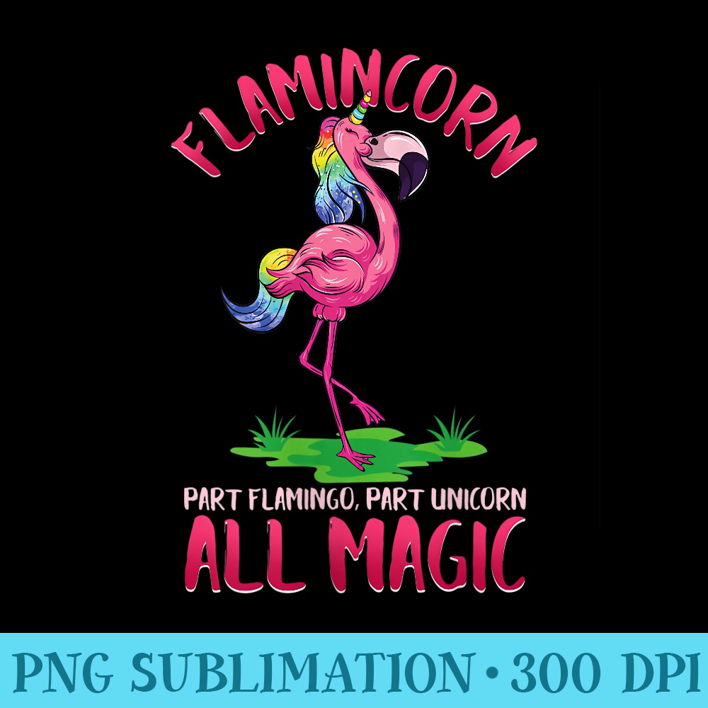 s Flamincorn Flamingo Unicorn - PNG Picture Download | Inspire Uplift
