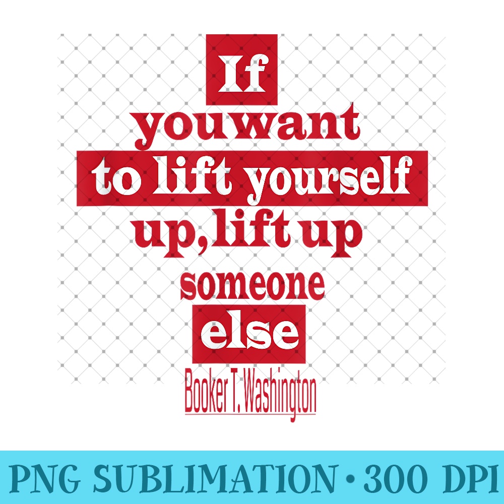 Black History T s Booker T. Washington - Printable PNG Image | Inspire ...