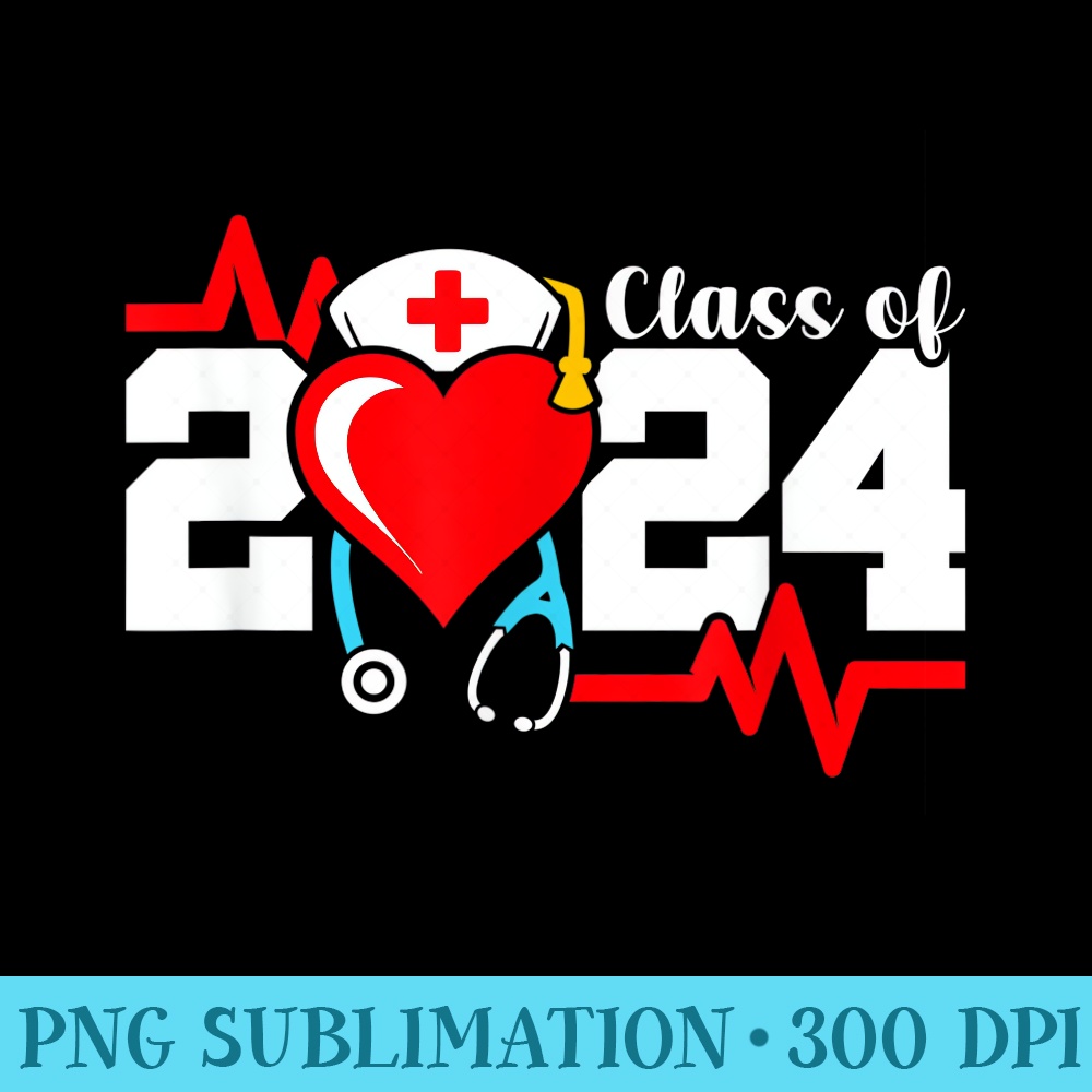Nursing School Graduate Class of 2024 Nurse Graduation - PNG - Inspire ...