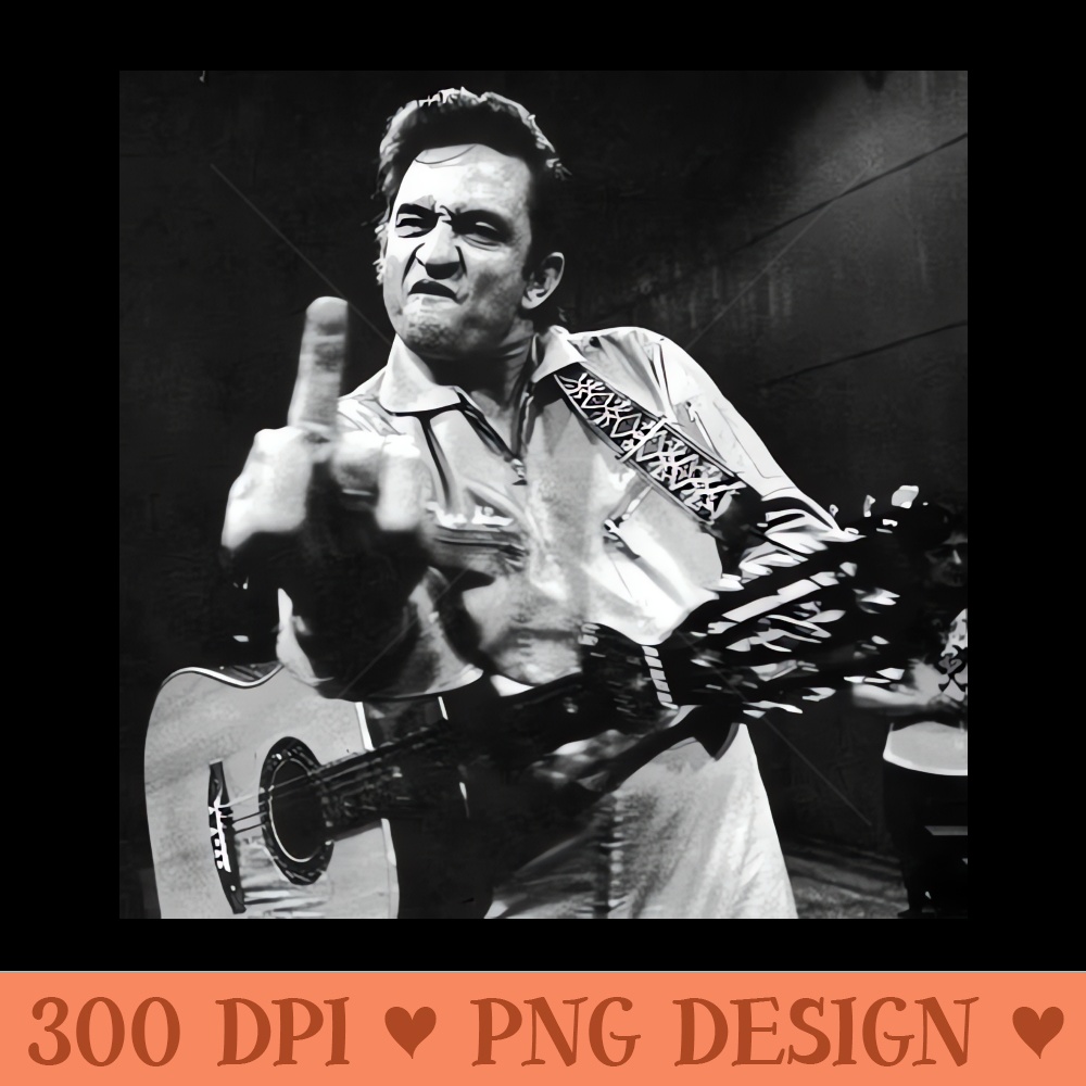 Johnny Cash Vintage - Sublimation printables PNG download - | Inspire ...