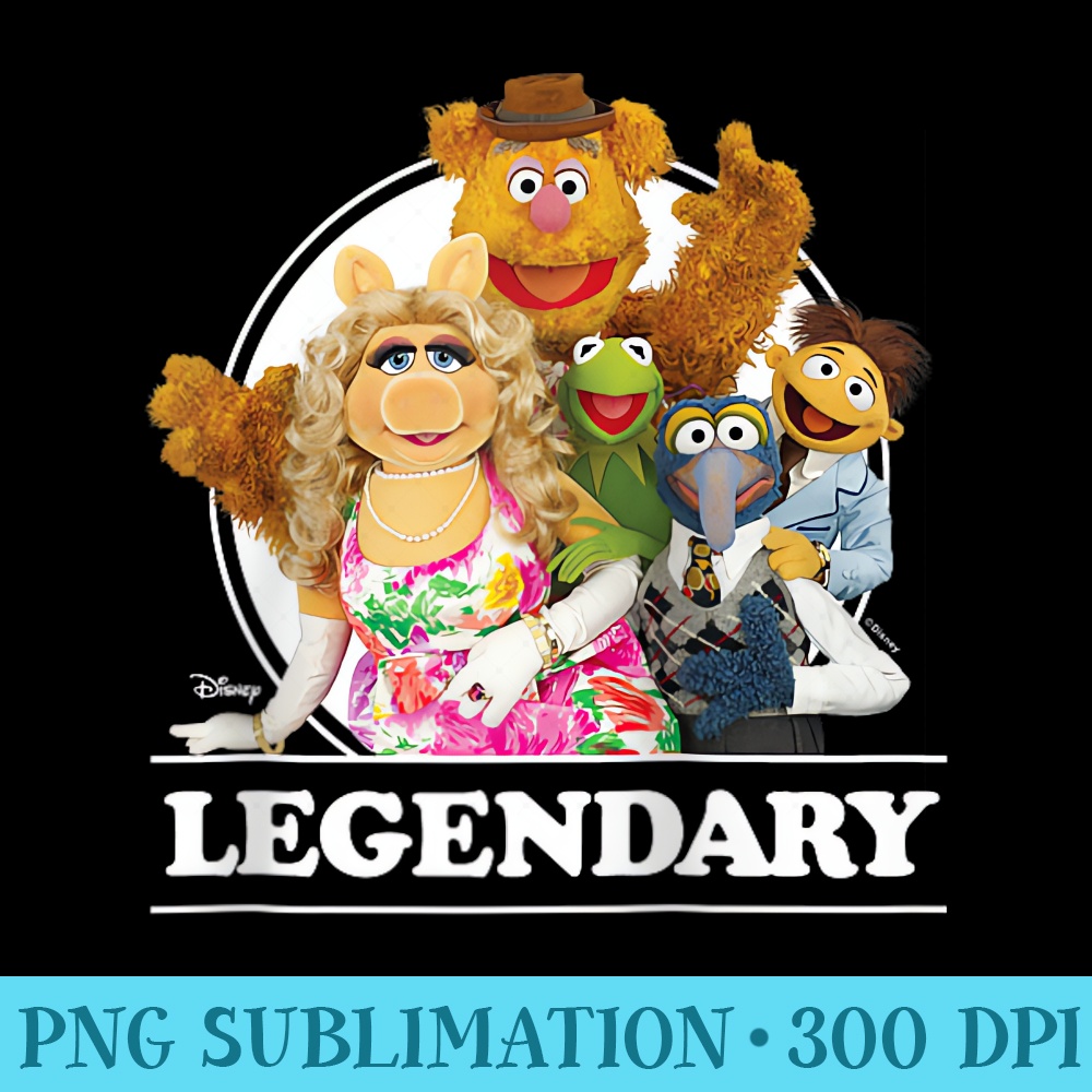 Muppet Legendary Disney The Muppets Legendary Raglan Baseball - Download Tran | Inspire ...