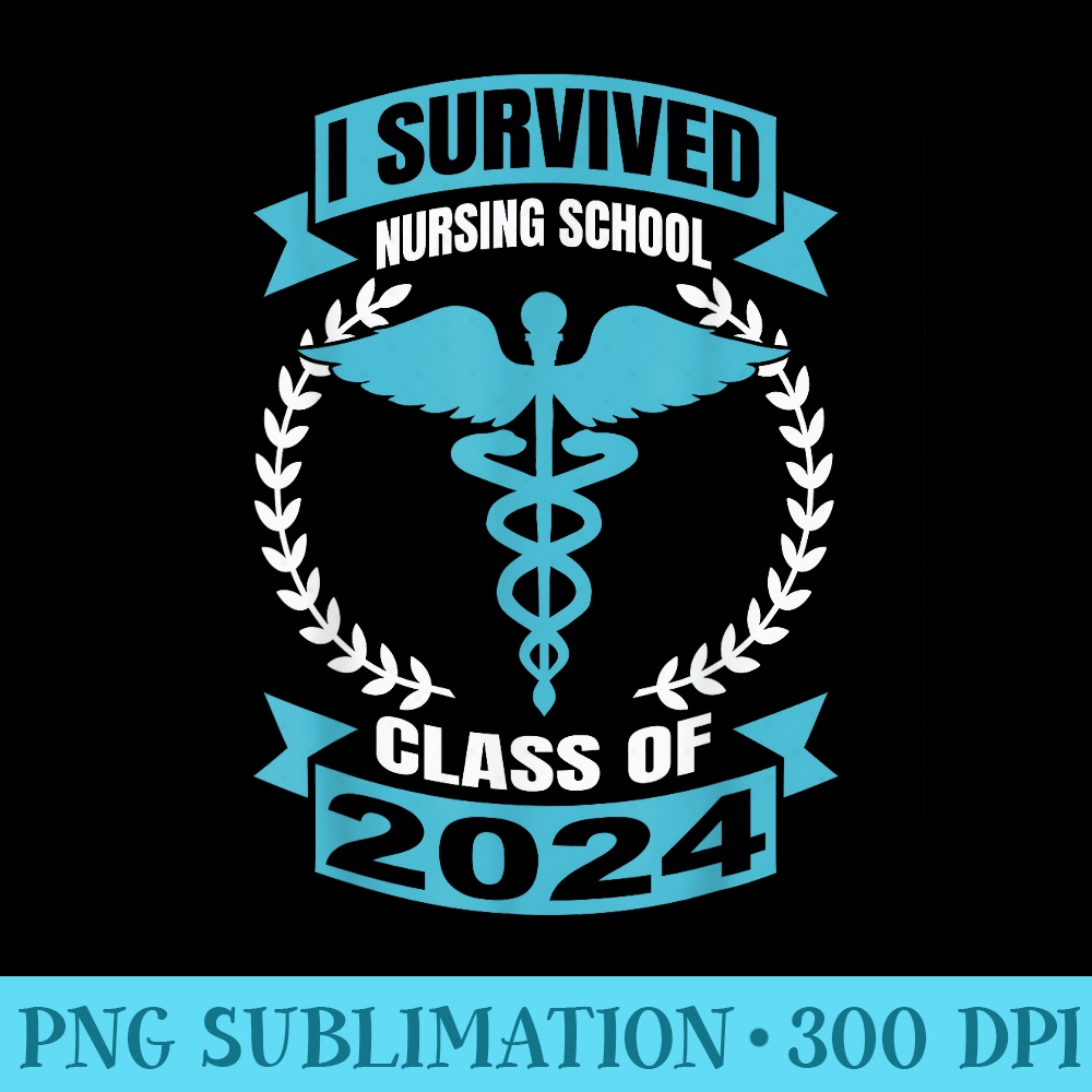 2024 Nursing School Class of 2024 RN Nurse Graduation - PNG | Inspire ...