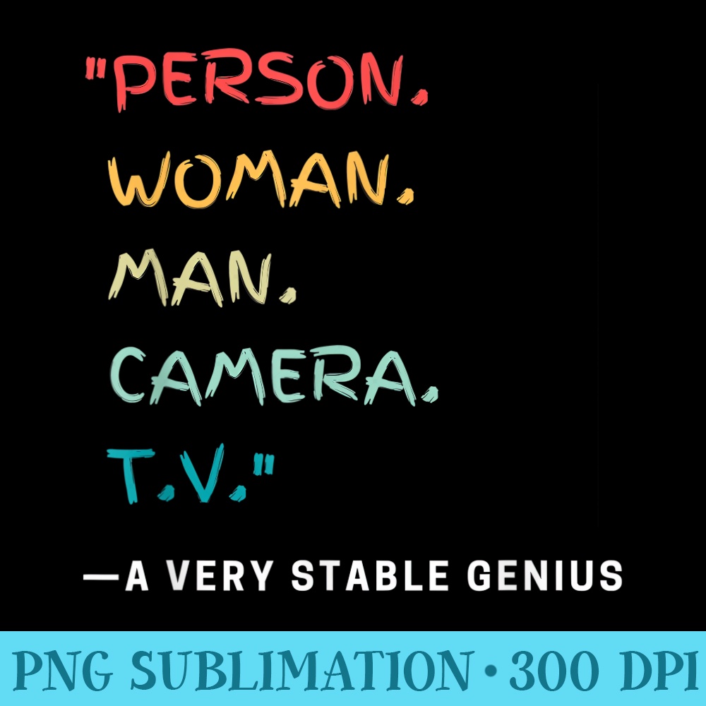 Person. Woman. Man. Camera. TV. A Very Stable Genius - High | Inspire ...
