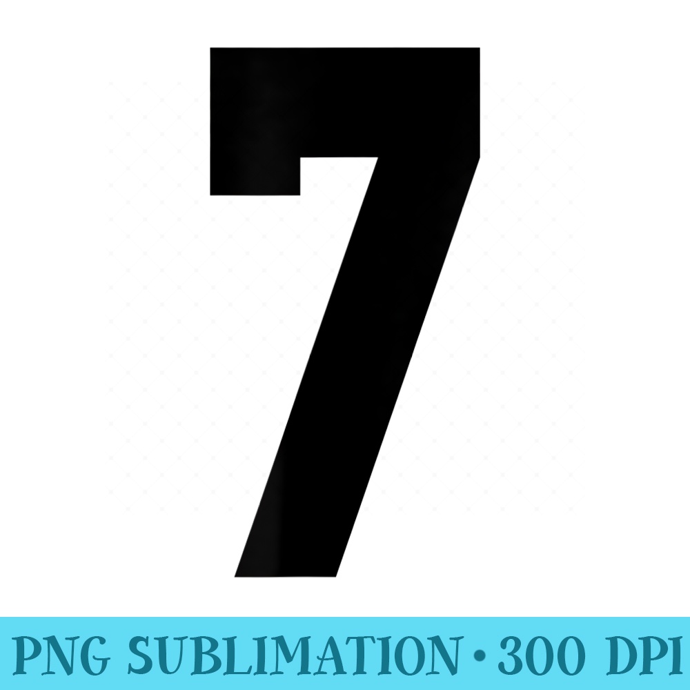 7 Team Sports Jersey Front Back Number Player Fan - High res | Inspire ...
