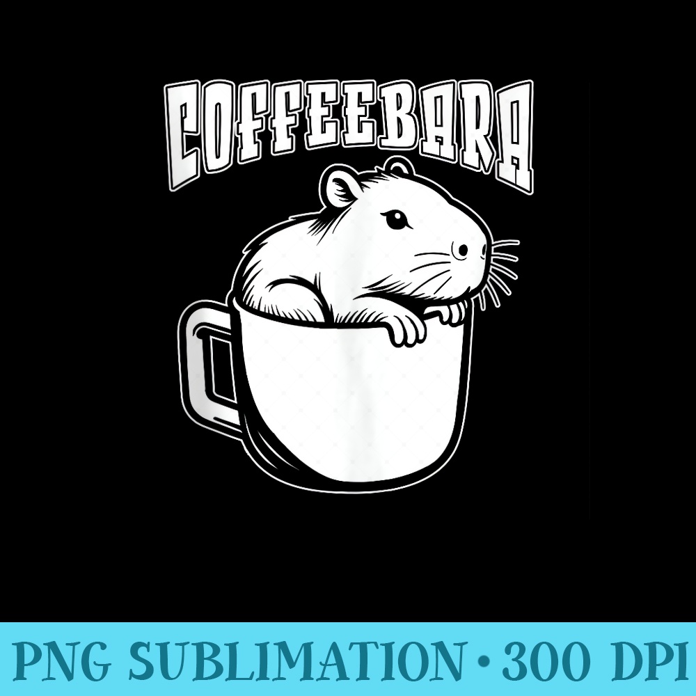 View of Capybara Guinea Pig Animal Coffee Caffeine - PNG design asse | Inspire ...