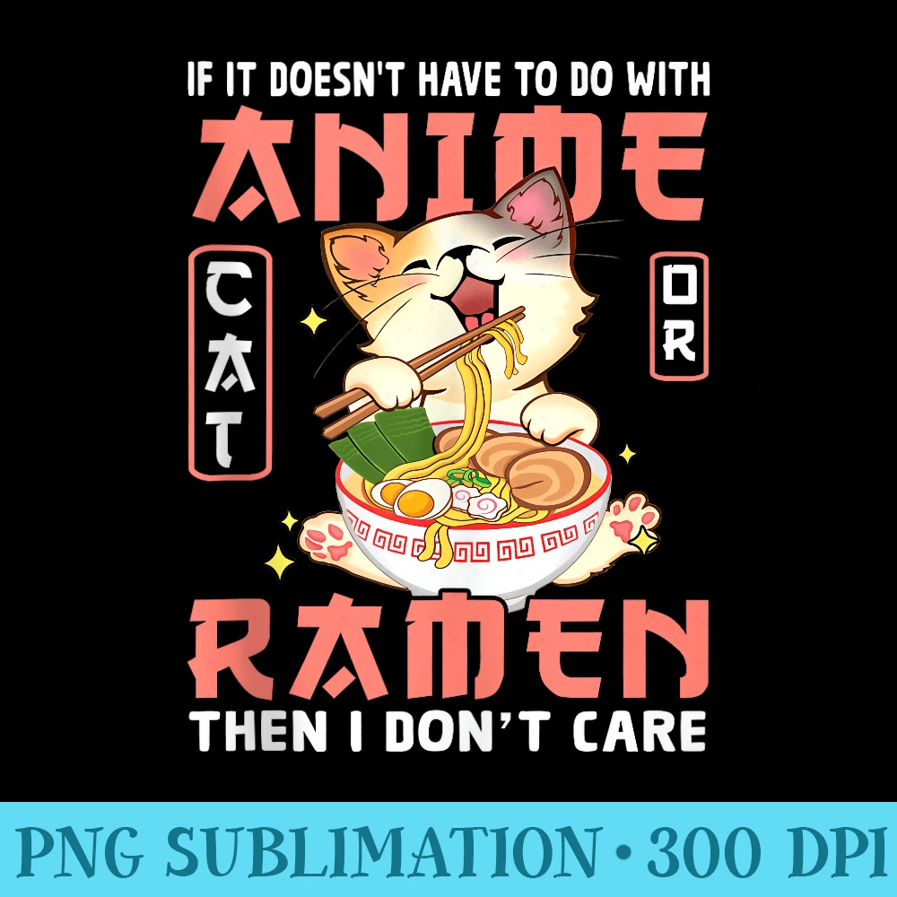 Cat Ramen Bowl Anime Japanese Noodles Kawaii Neko Girls n - | Inspire ...
